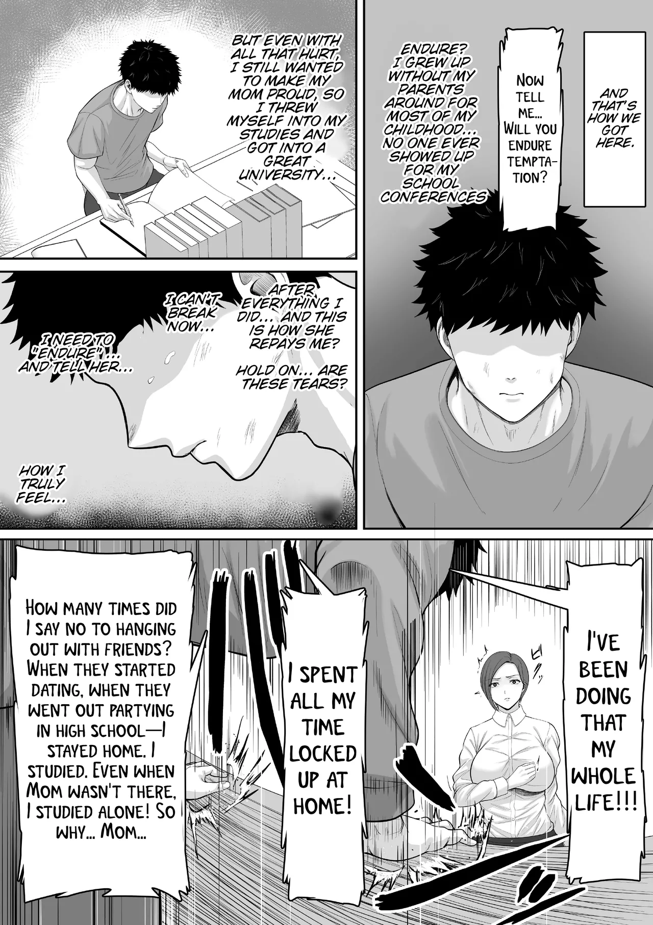[Kuruto]The story of how my seriously huge-breasted police sergeant mom milked my dick with her pussy.[Waterkujo] Page 6