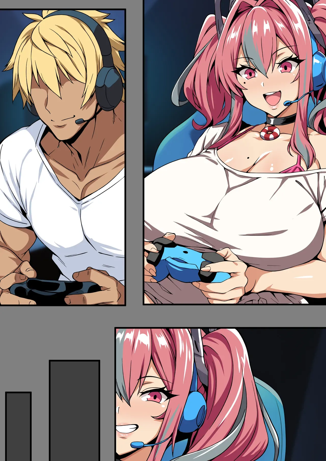 [on]ブレマートンに元カレ寝取らせプレイを頼んでみた2(前中編) [AI Generated] Page 21