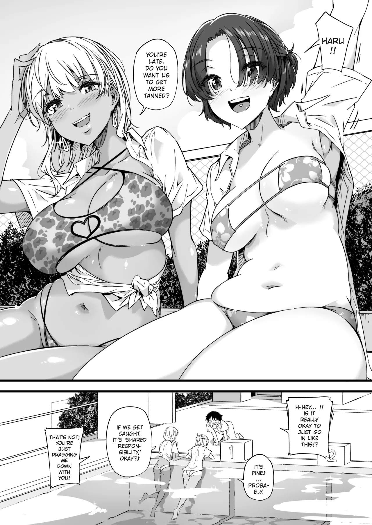[Wakusei Nostalgia (Tokiwa Midori)]My Twin Childhood Friends are Extremely Naughty 2[English] [ElPoutro] Page 10