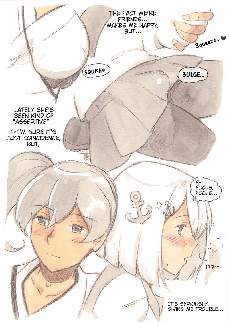 [pink-noise (Mizuiro Megane)]Futanari Doutei LESSON | Futanari Virgin LESSON(Kantai Collection -KanColle-) [English] [Digital] (Pangean) Page 10