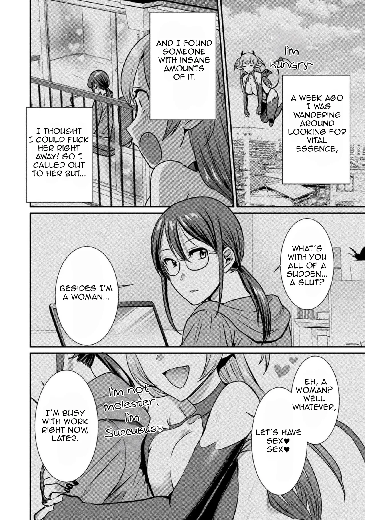 [Sato]Succubus-chan no Yuuutsu - Melancholy of the Succubus[English] [Aishi21] [Digital] Page 8