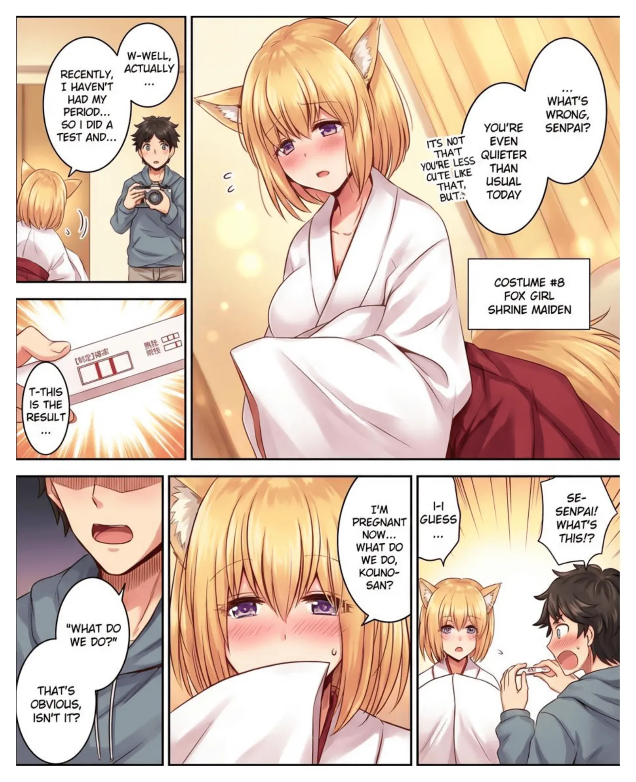 [Amuai Okashi Seisakusho (Matsuzono)]Costume Tengoku ~Shokuba no Kouhai to Irekawatte Kisekae Ningyou ni Sareru Boku~[English] [Full color] Page 27
