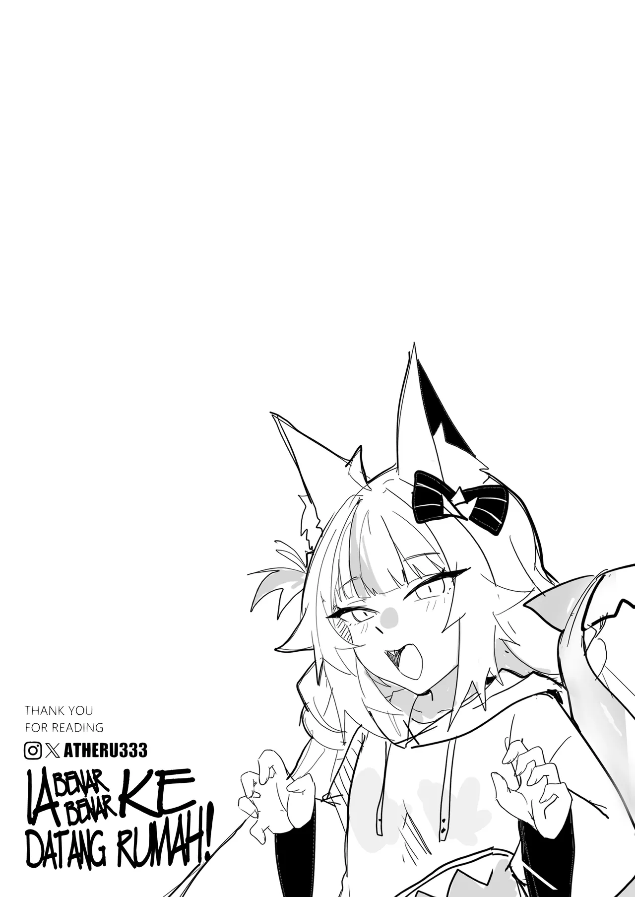 [atheru]Ia benar-benar Datang Ke Rumah | That person actually come at my house(Sameko Saba) [English] [Decensored] Page 18