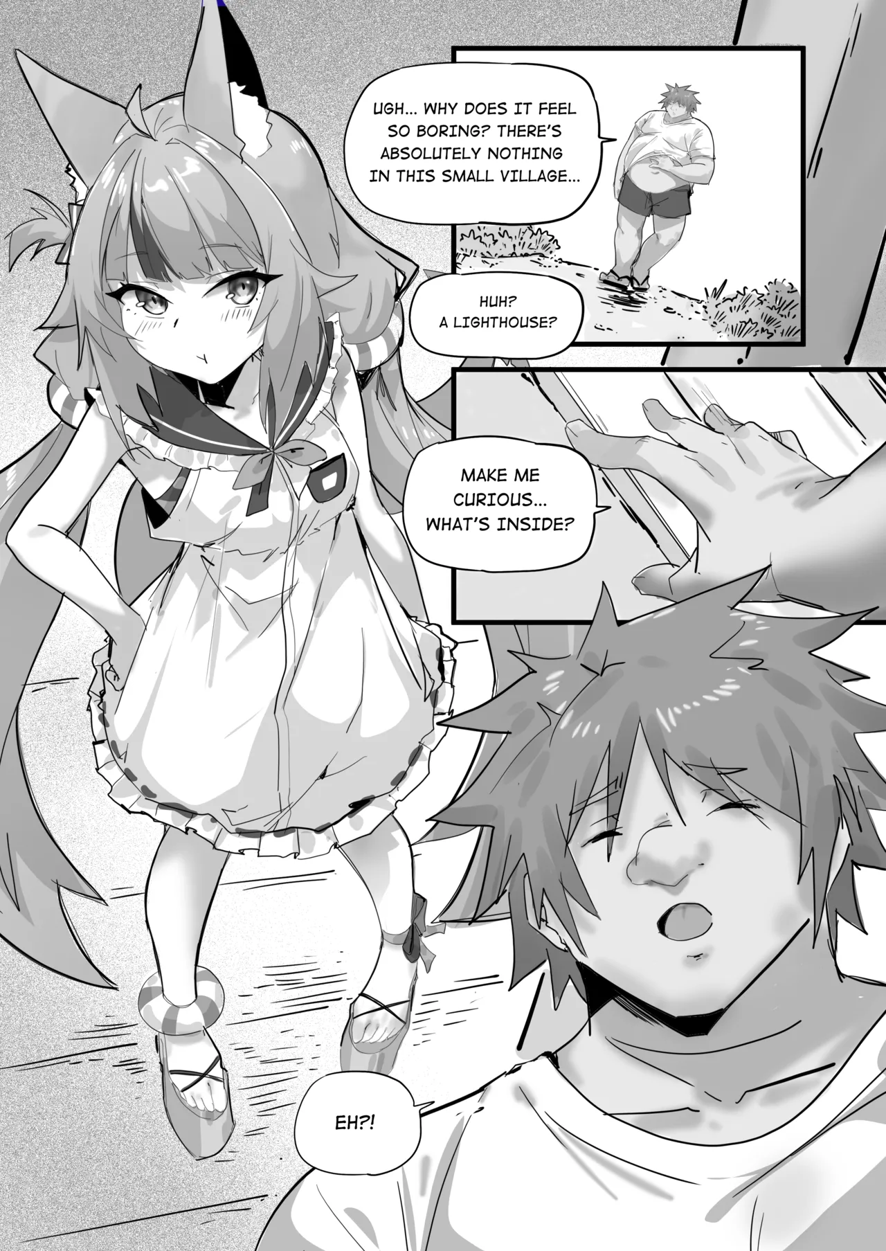 [atheru]Ia benar-benar Datang Ke Rumah | That person actually come at my house(Sameko Saba) [English] [Decensored] Page 3