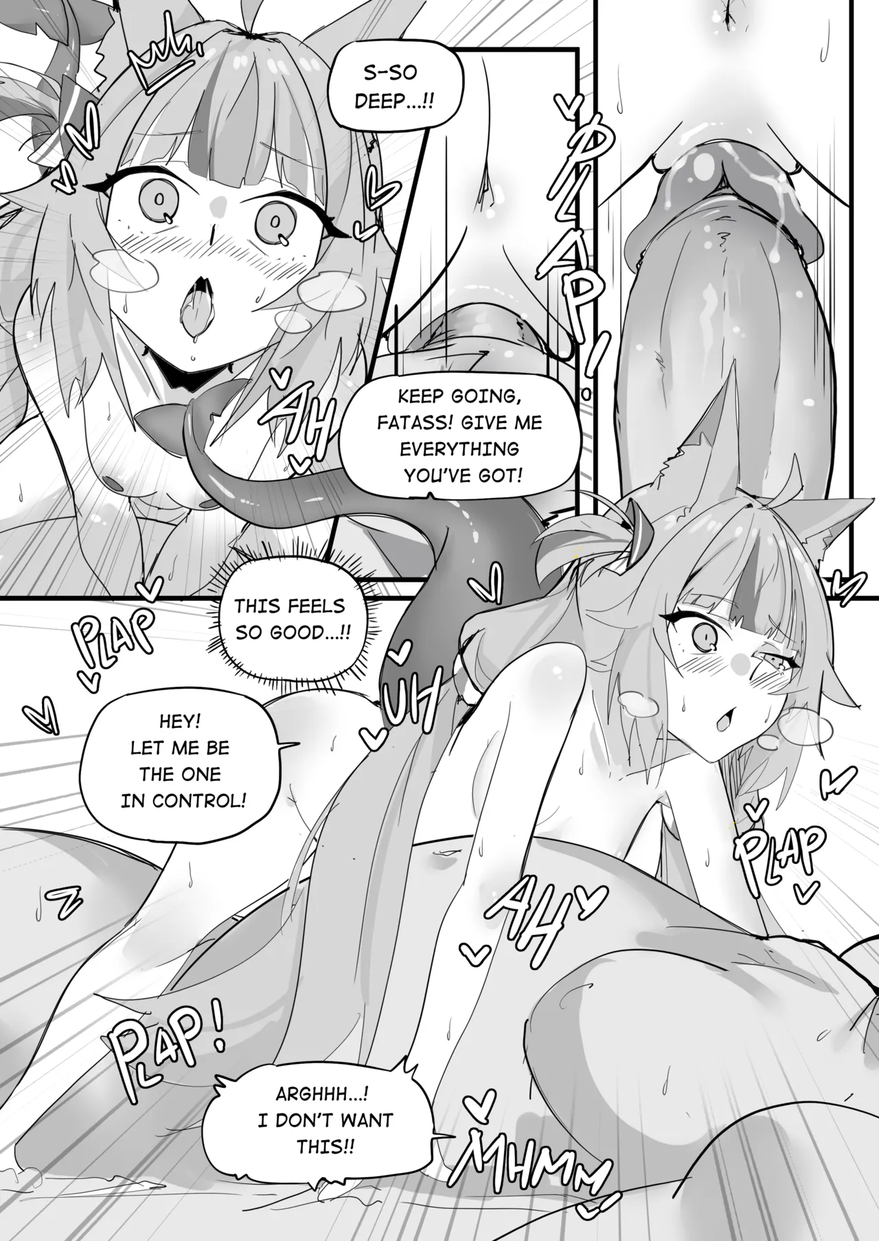 [atheru]Ia benar-benar Datang Ke Rumah | That person actually come at my house(Sameko Saba) [English] [Decensored] Page 8