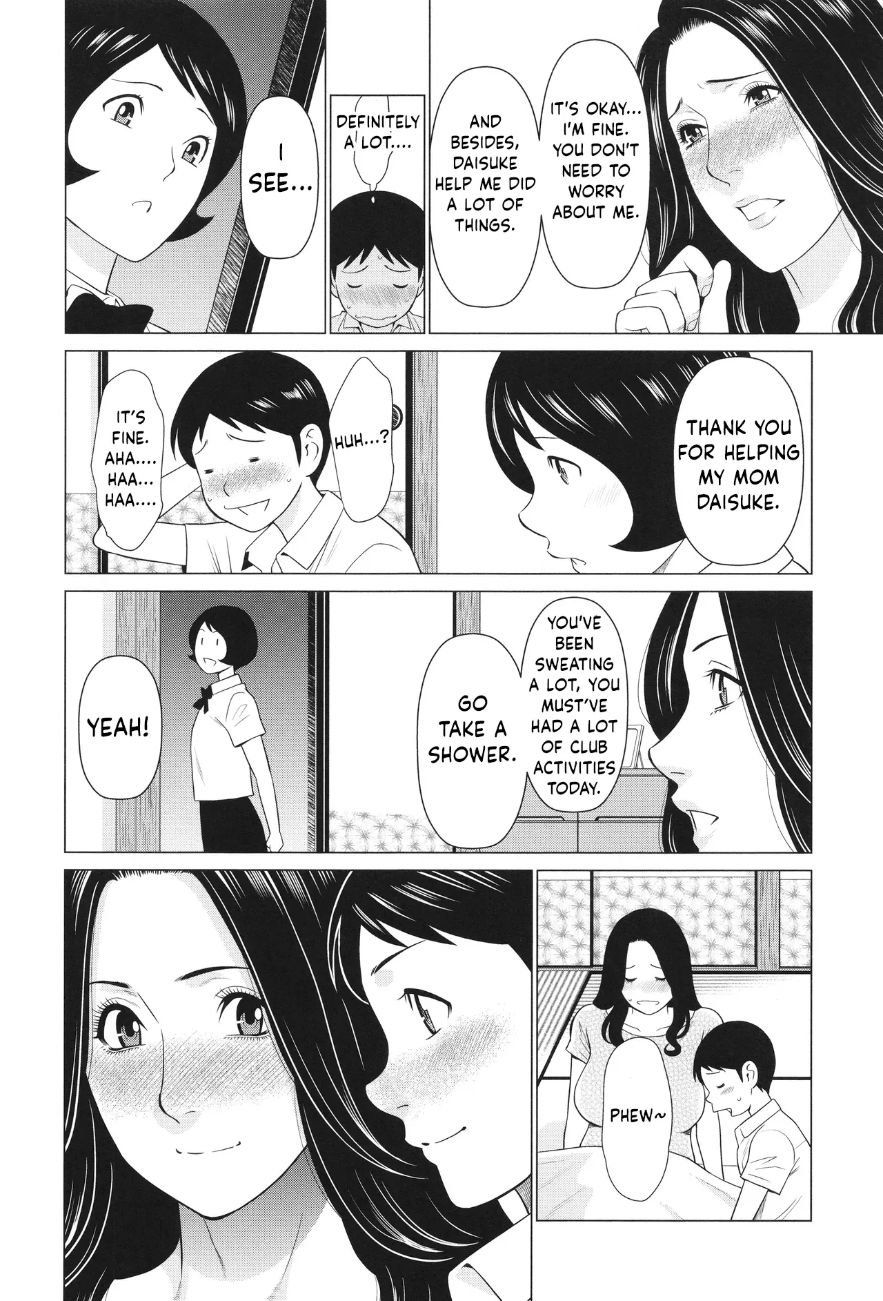 [Takasugi Kou]My Fair Milf : My Childhood Friend's Mom Is My Sex Friend Ch.1-3[English] Page 28