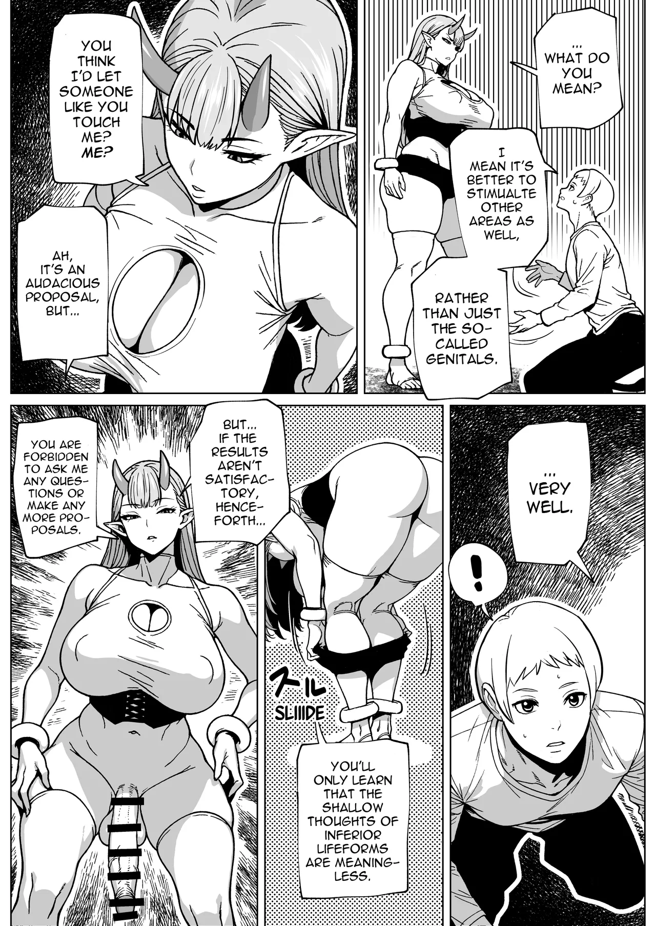 [bekobeko]The Futanari's Discharge Outlet(MTL) Page 12