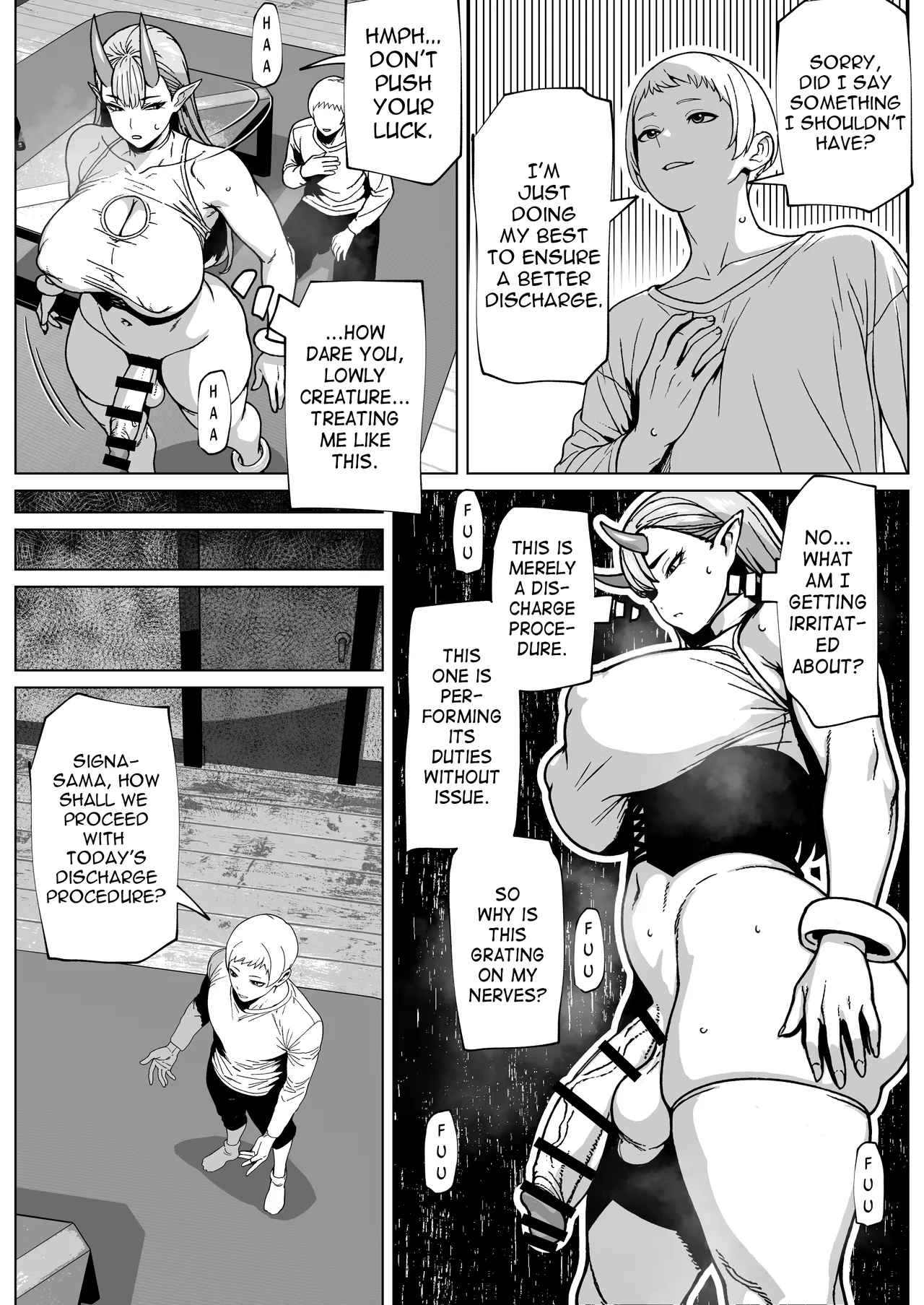 [bekobeko]The Futanari's Discharge Outlet(MTL) Page 19