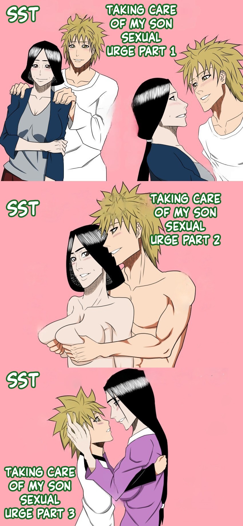 [SST]Musuko No Sewa Chapter 1-3[Taking Care My Son Sexual Urge] [English] Page 1