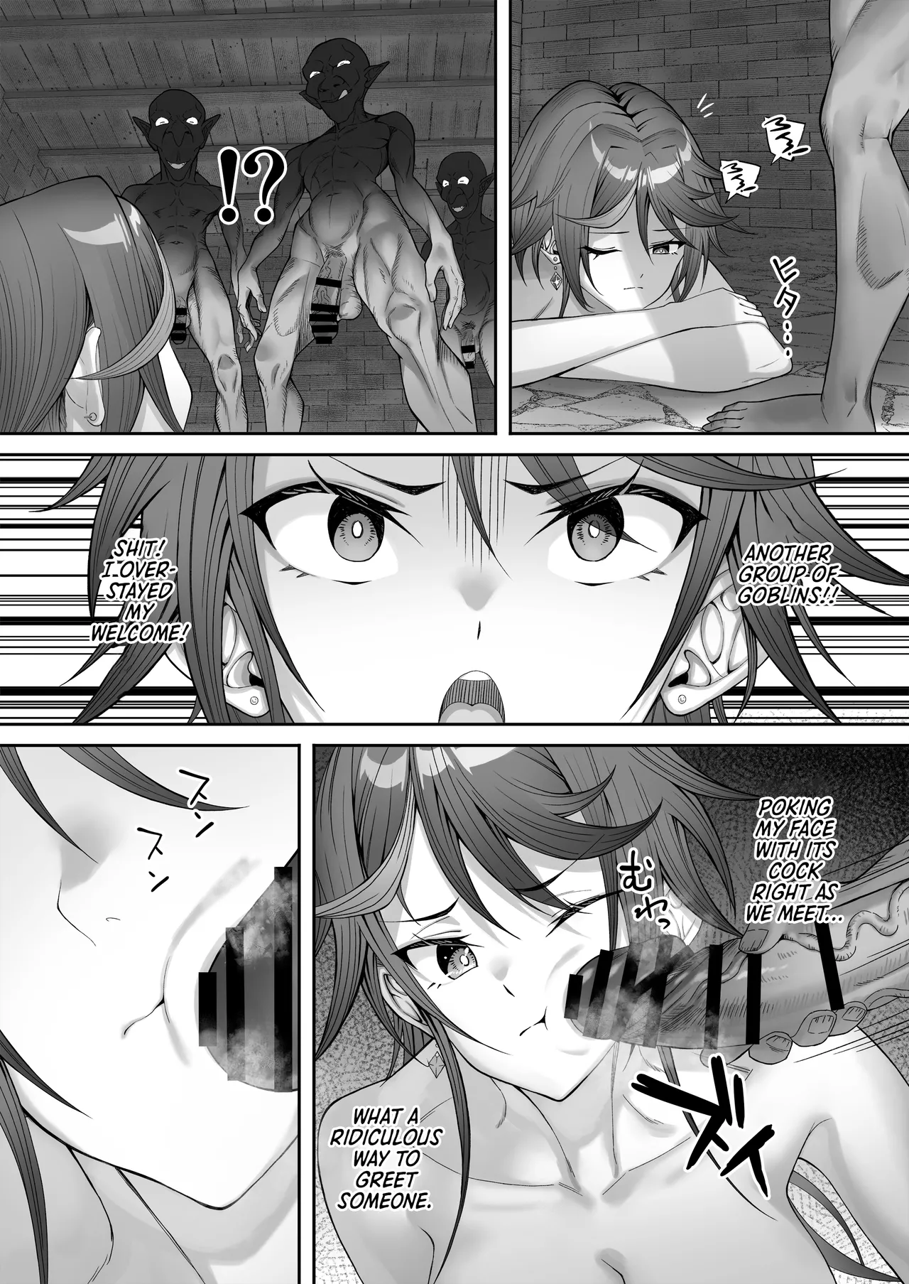 [Dekai Buki wa Roman (Tekkai Blade)]Inmon o Fuyo Sareta kara Goblin o Tsukatta Hanashi | A Story About Using a Goblin to Get Rid of a Lust Crest[English] [Morally Bankrupt Wizard Translations] Page 42