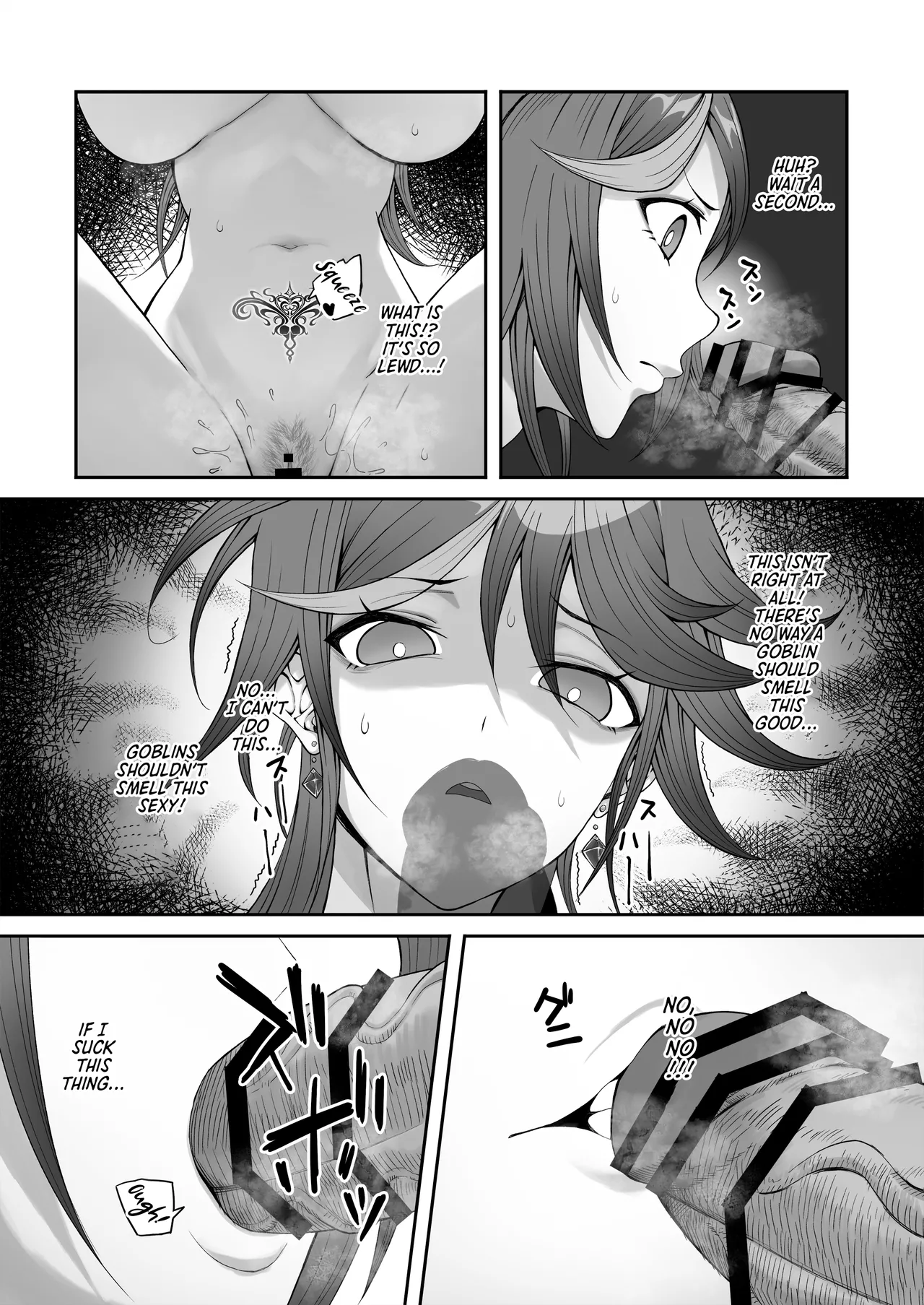 [Dekai Buki wa Roman (Tekkai Blade)]Inmon o Fuyo Sareta kara Goblin o Tsukatta Hanashi | A Story About Using a Goblin to Get Rid of a Lust Crest[English] [Morally Bankrupt Wizard Translations] Page 43