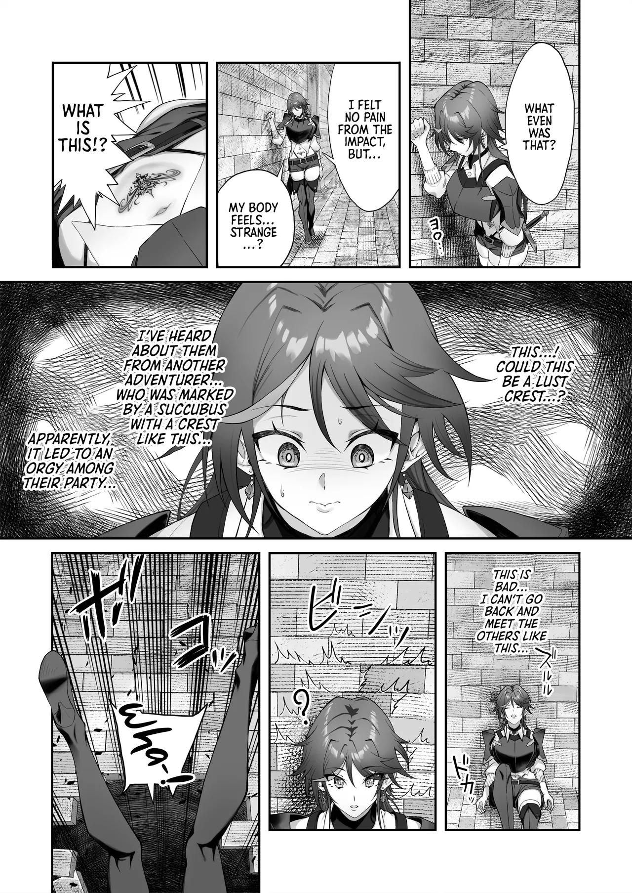[Dekai Buki wa Roman (Tekkai Blade)]Inmon o Fuyo Sareta kara Goblin o Tsukatta Hanashi | A Story About Using a Goblin to Get Rid of a Lust Crest[English] [Morally Bankrupt Wizard Translations] Page 8