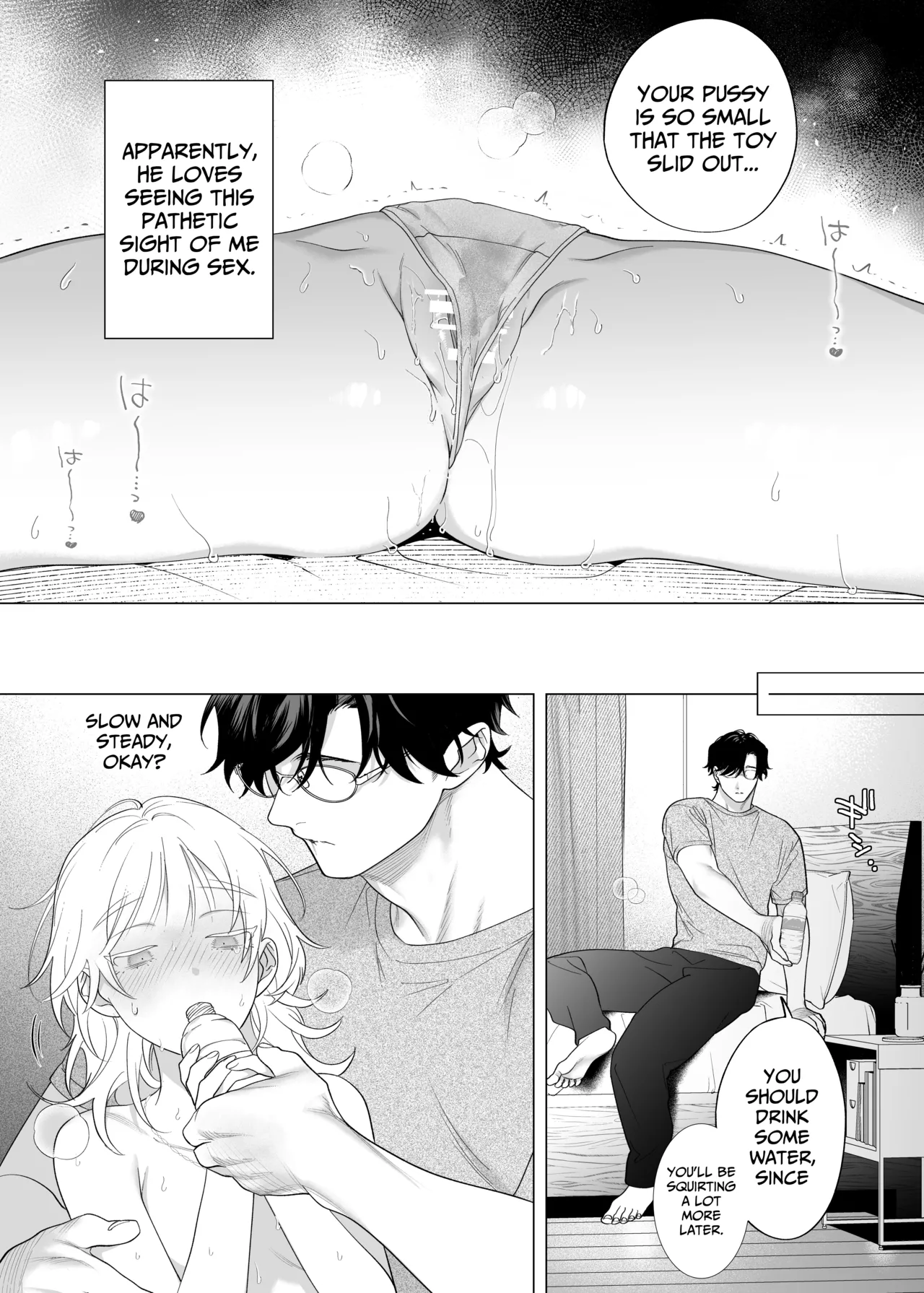 [THE WAIDAN (Pokerou, Yasuda Meshimeshi)] [XL Size Fiancé x Spine Arching Orgasms]I Am The One Who Gets To Love Small & Cool Manager Usami[English] [Nameless] [Digital] Page 18