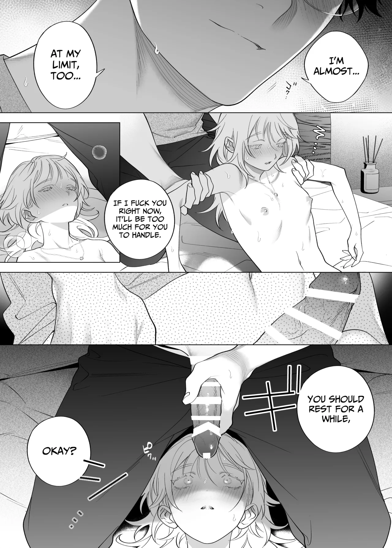 [THE WAIDAN (Pokerou, Yasuda Meshimeshi)] [XL Size Fiancé x Spine Arching Orgasms]I Am The One Who Gets To Love Small & Cool Manager Usami[English] [Nameless] [Digital] Page 31