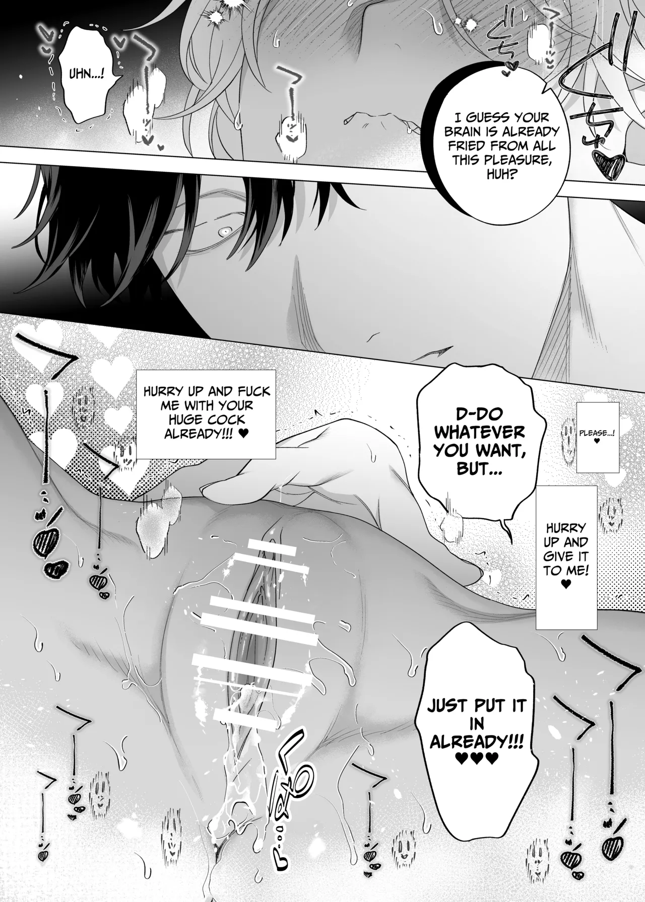 [THE WAIDAN (Pokerou, Yasuda Meshimeshi)] [XL Size Fiancé x Spine Arching Orgasms]I Am The One Who Gets To Love Small & Cool Manager Usami[English] [Nameless] [Digital] Page 41