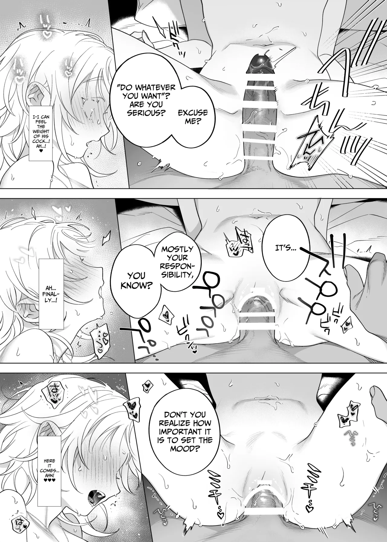 [THE WAIDAN (Pokerou, Yasuda Meshimeshi)] [XL Size Fiancé x Spine Arching Orgasms]I Am The One Who Gets To Love Small & Cool Manager Usami[English] [Nameless] [Digital] Page 42