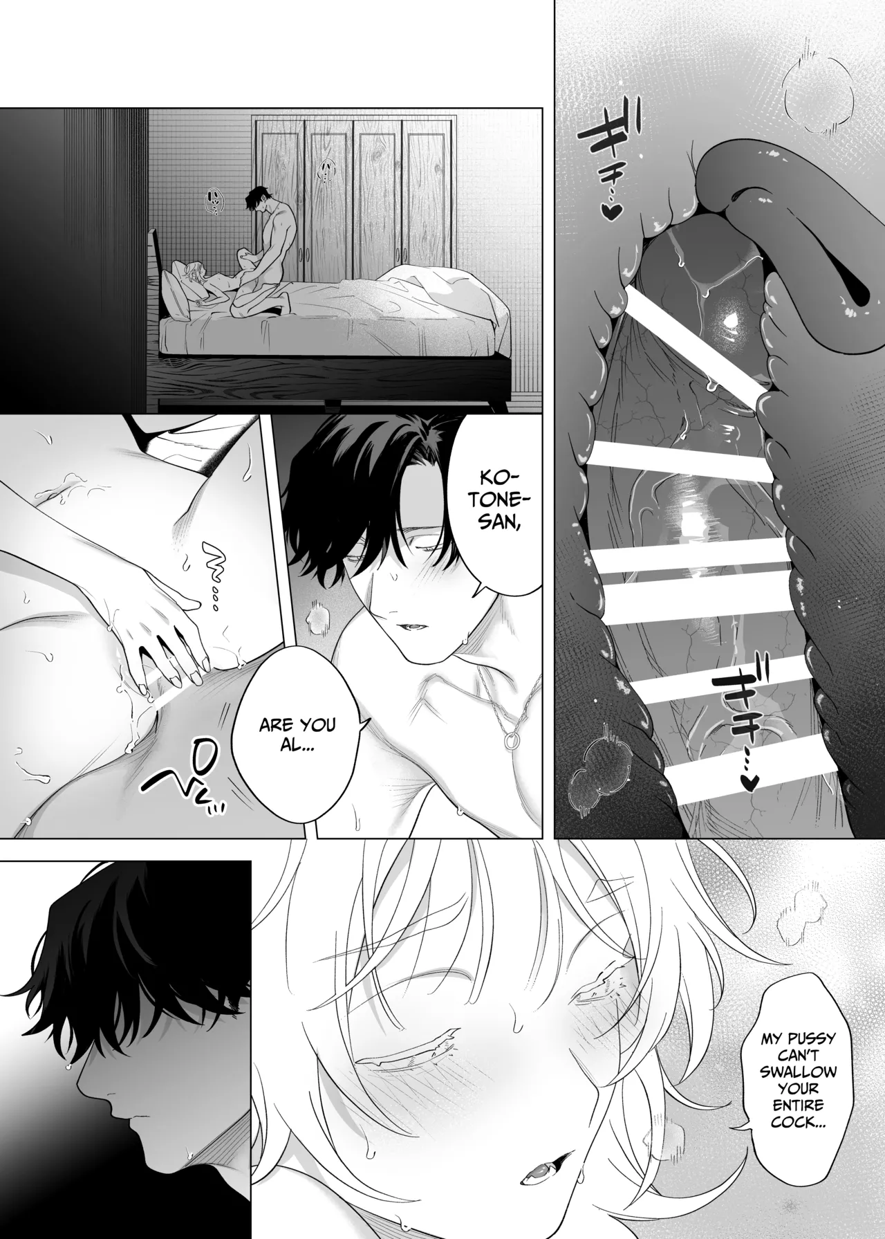 [THE WAIDAN (Pokerou, Yasuda Meshimeshi)] [XL Size Fiancé x Spine Arching Orgasms]I Am The One Who Gets To Love Small & Cool Manager Usami[English] [Nameless] [Digital] Page 43