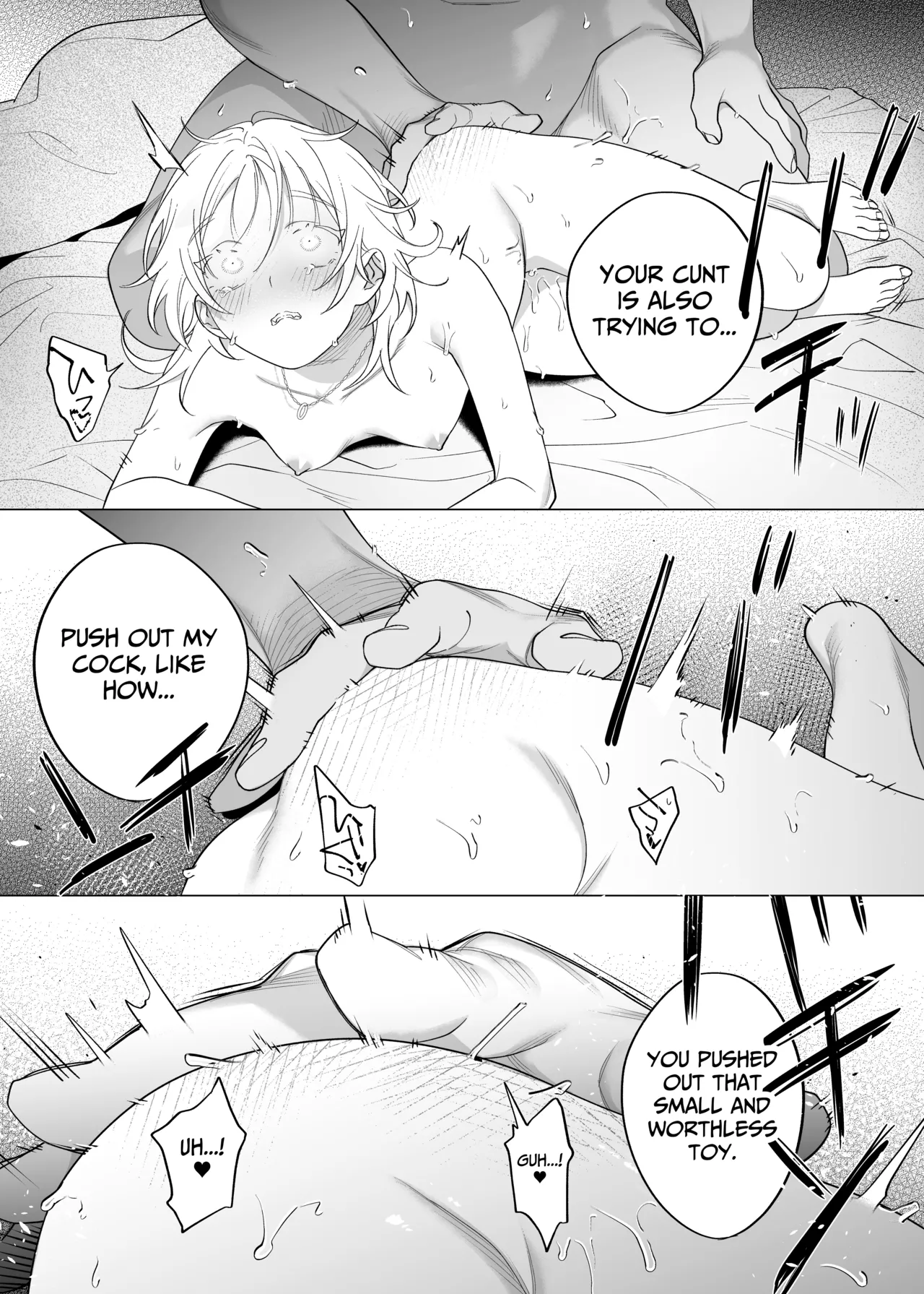 [THE WAIDAN (Pokerou, Yasuda Meshimeshi)] [XL Size Fiancé x Spine Arching Orgasms]I Am The One Who Gets To Love Small & Cool Manager Usami[English] [Nameless] [Digital] Page 55