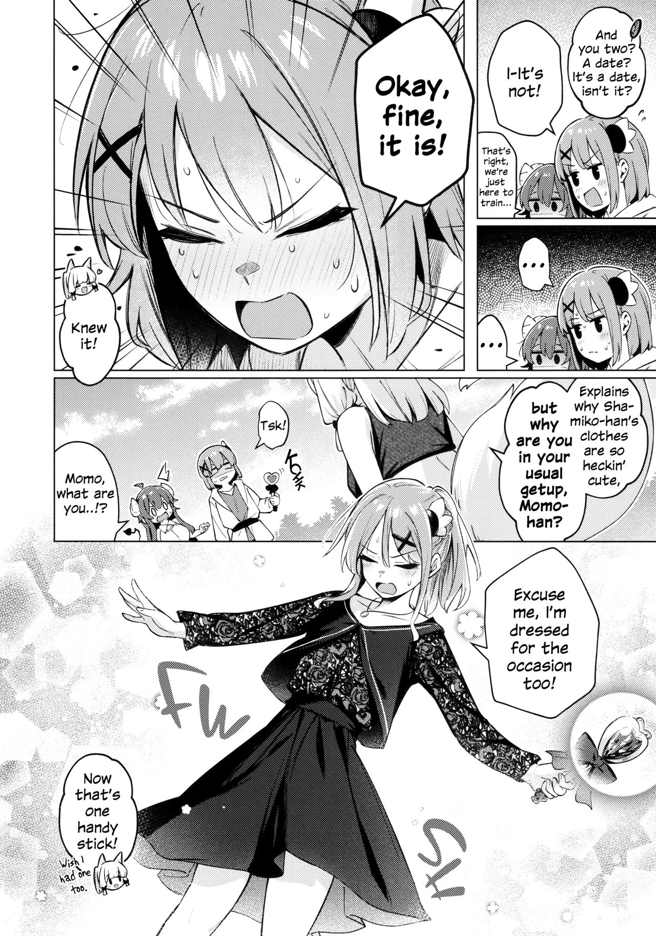 [Bochi Bochi no Ki (Borusiti)]Shadow Misunderstanding Yuko(Machikado Mazoku) [English] Page 11