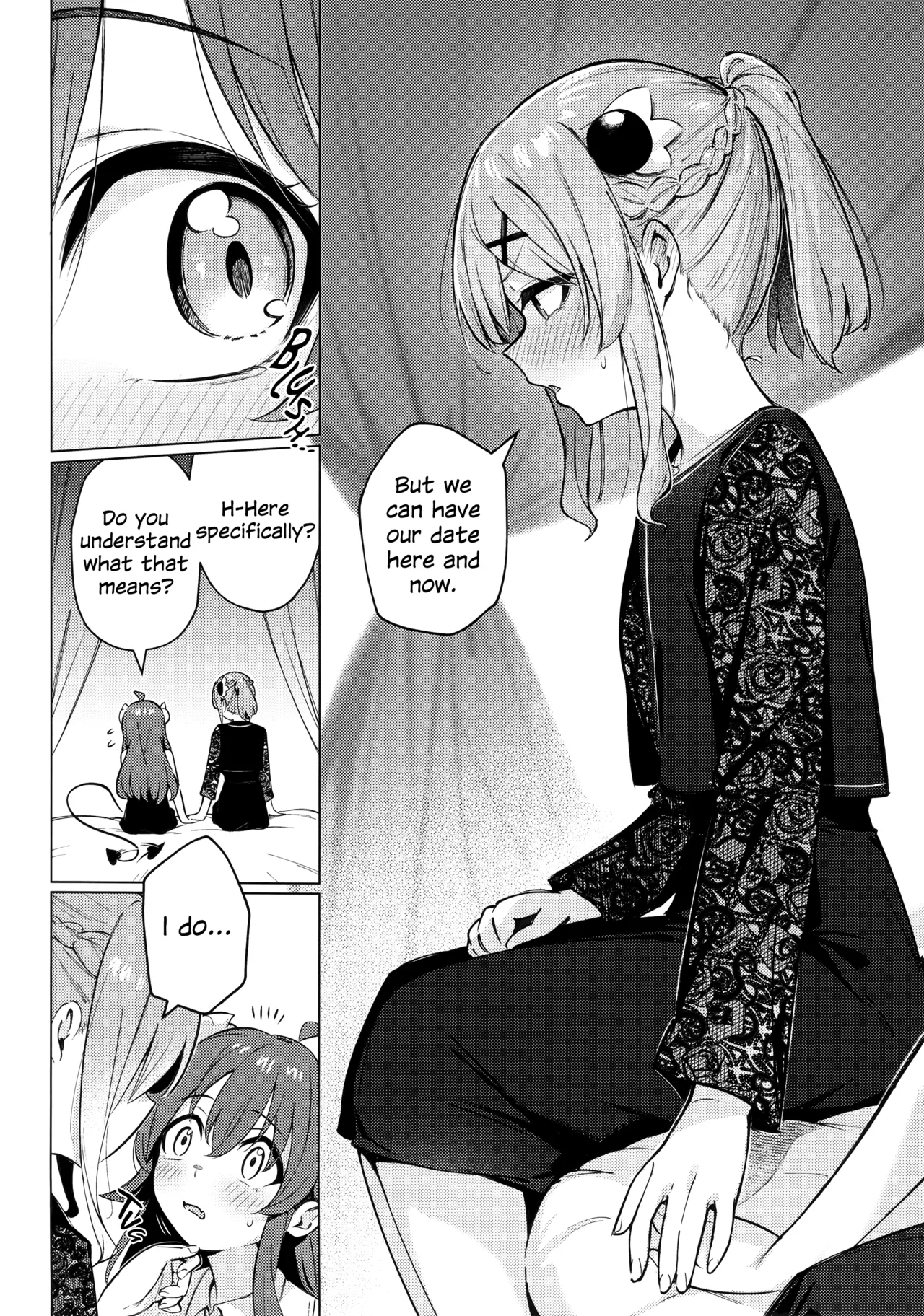[Bochi Bochi no Ki (Borusiti)]Shadow Misunderstanding Yuko(Machikado Mazoku) [English] Page 15