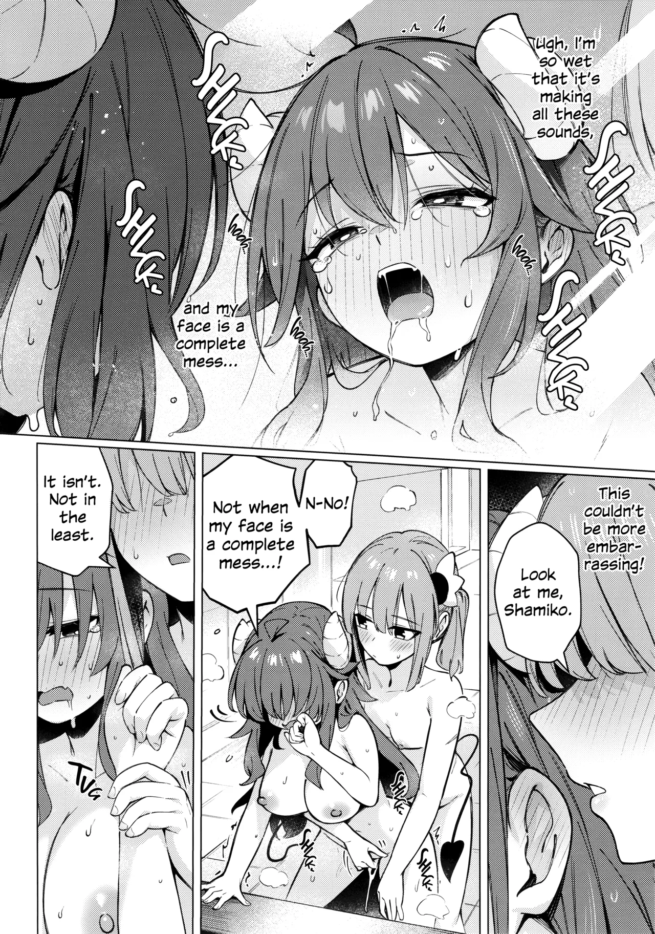 [Bochi Bochi no Ki (Borusiti)]Shadow Misunderstanding Yuko(Machikado Mazoku) [English] Page 35