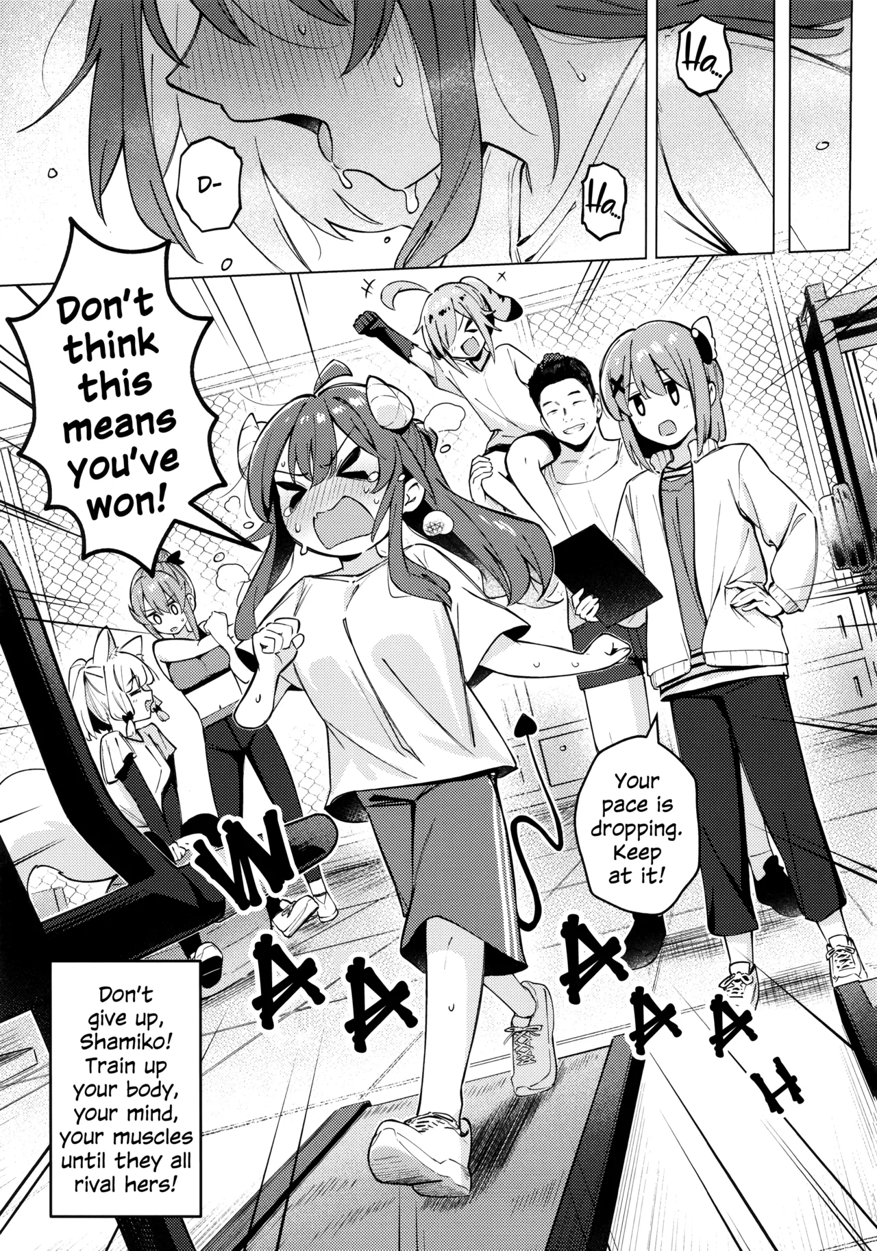 [Bochi Bochi no Ki (Borusiti)]Shadow Misunderstanding Yuko(Machikado Mazoku) [English] Page 44