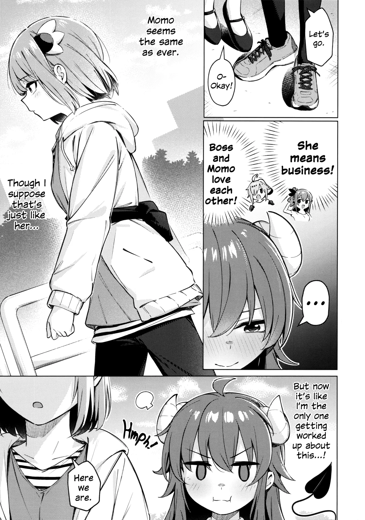 [Bochi Bochi no Ki (Borusiti)]Shadow Misunderstanding Yuko(Machikado Mazoku) [English] Page 8