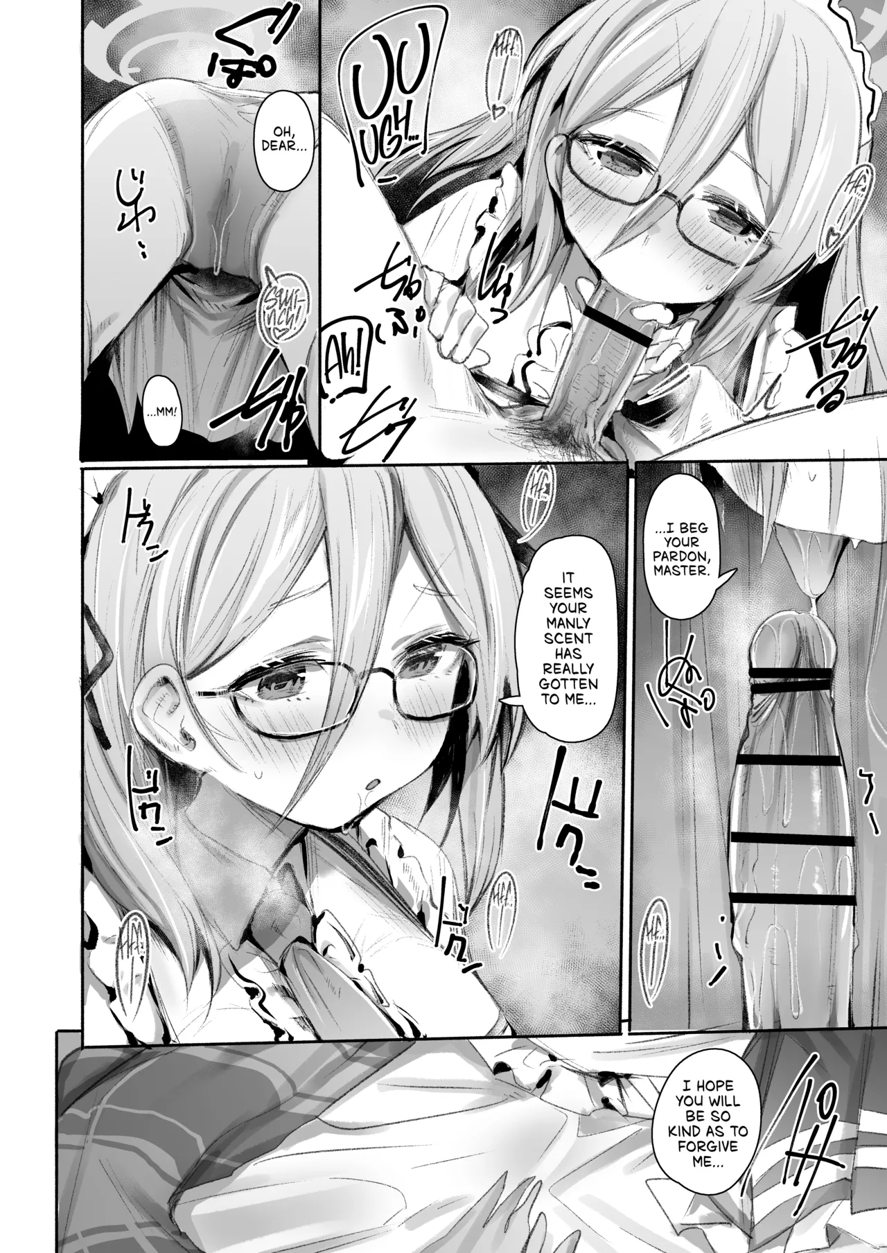 [Rev3 (Monchan rev3)]Extra Service Shuujitsu Mitchaku Noukou Houshi | Extra Service: Tender Loving Care, All Day Long(Blue Archive) [English] [head empty] [Digital] Page 11