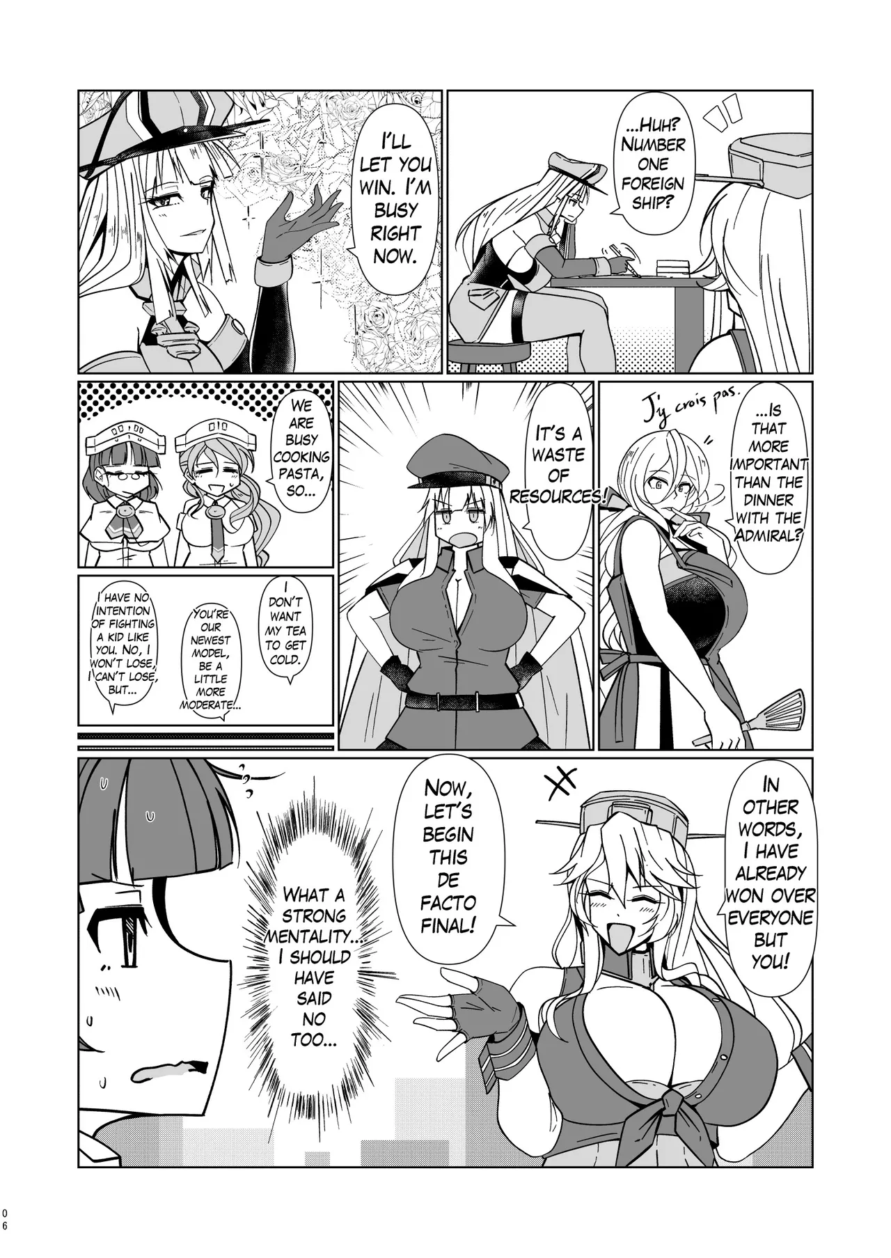 [Takaisen]I love big, strong Fleet Girls 1 Page 5