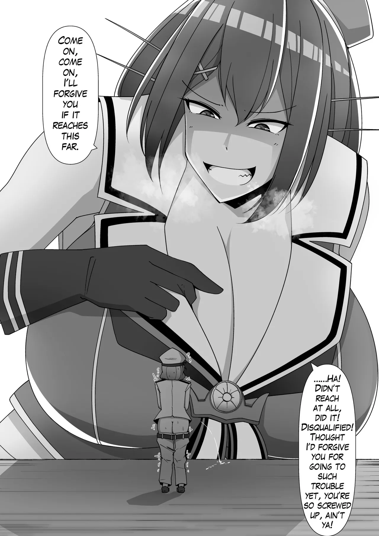 [Takaisen]Being Locked in a Grapple with Gigantic Shipgirls Doujin Collab Page 12