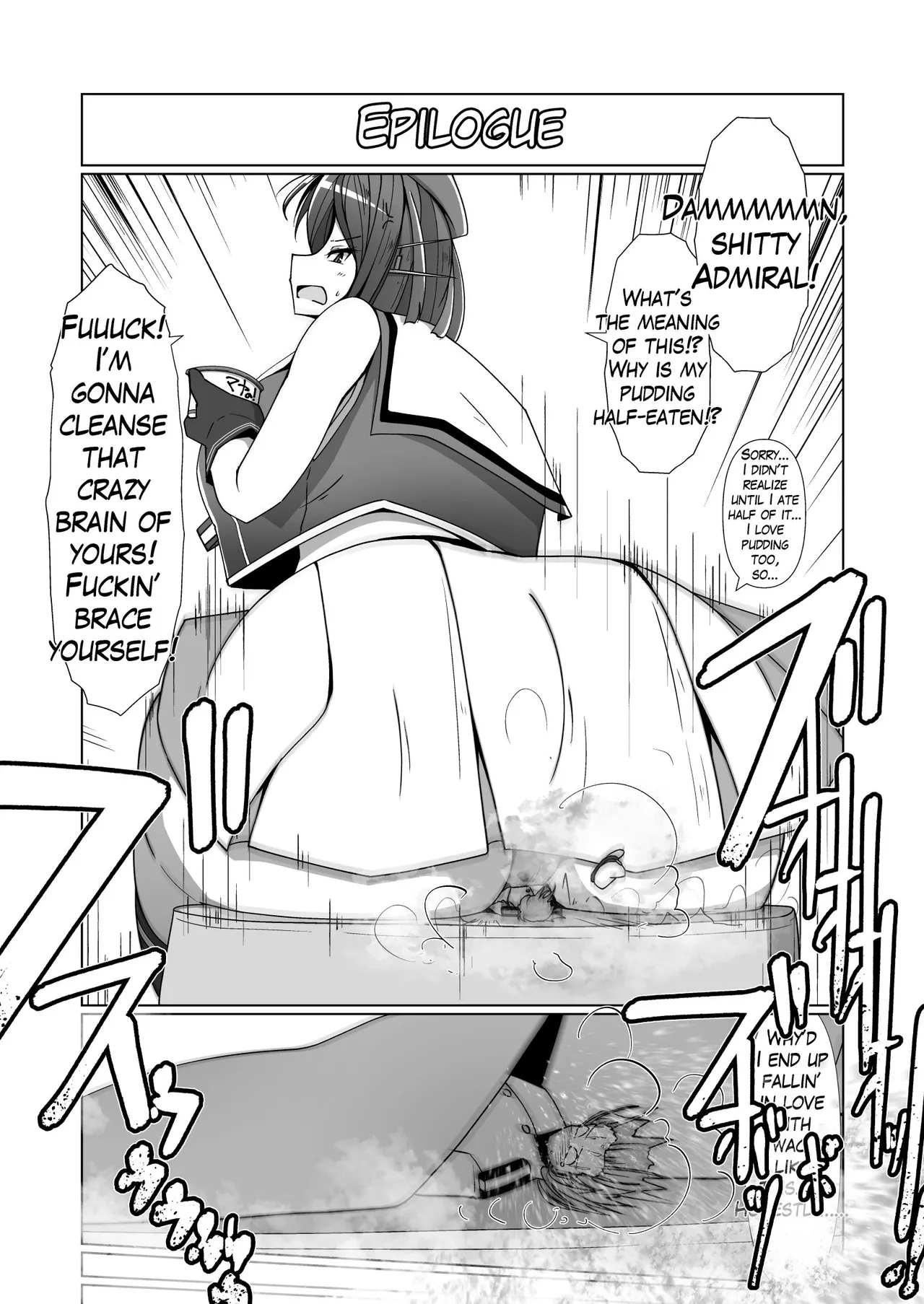 [Takaisen]Being Locked in a Grapple with Gigantic Shipgirls Doujin Collab Page 14