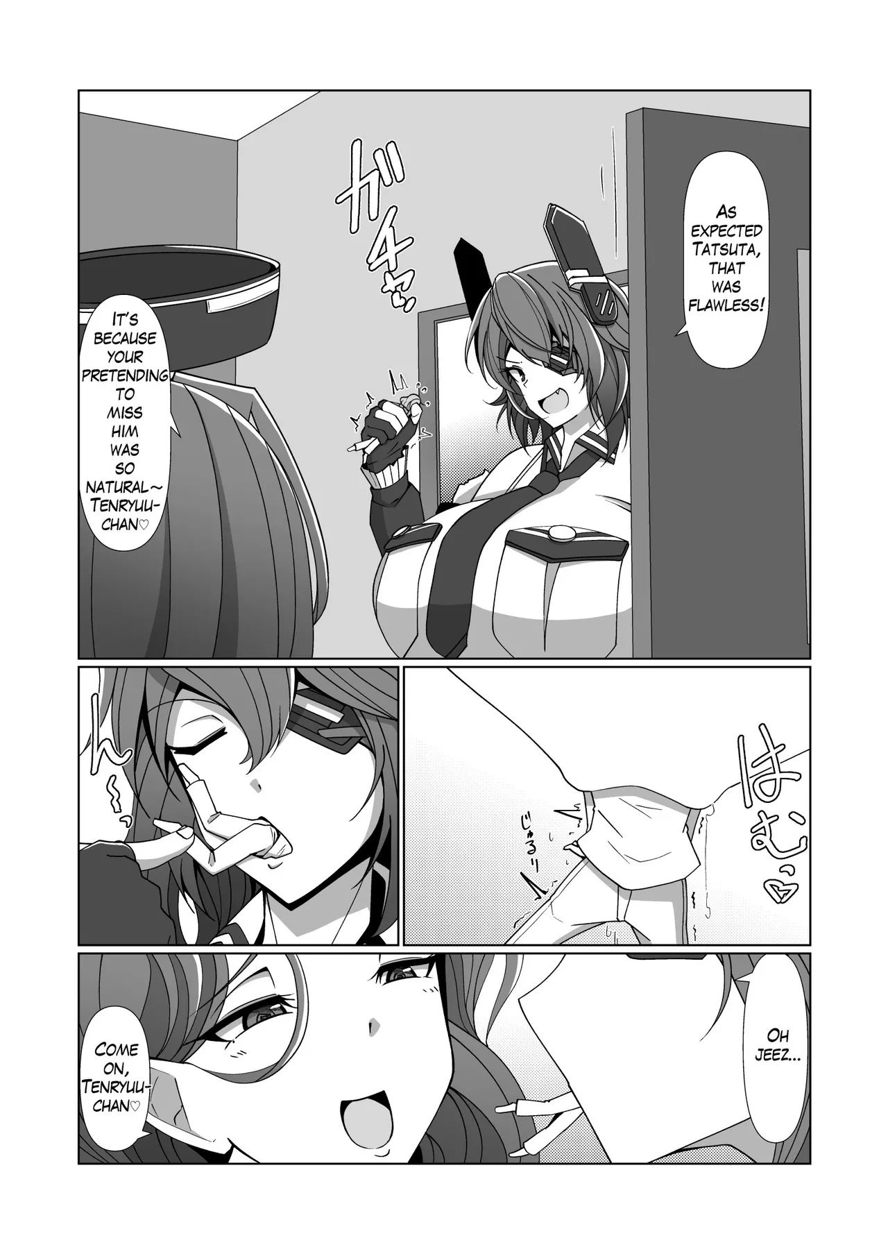 [Takaisen]Being Locked in a Grapple with Gigantic Shipgirls Doujin Collab Page 4