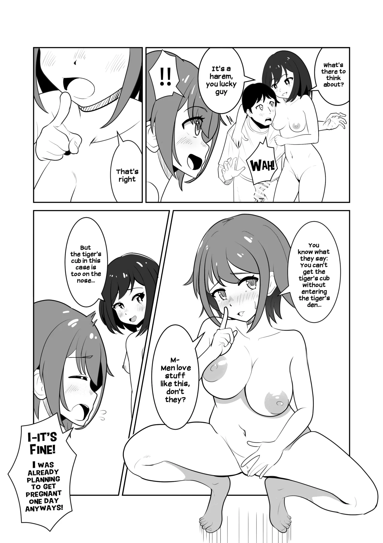 [Waiwai Seisaku]Onna no Ko ga Zenra de Kurasu Shima | The Island Where the Girls Are Always Naked[English] [Hikari no Kaze] Page 19
