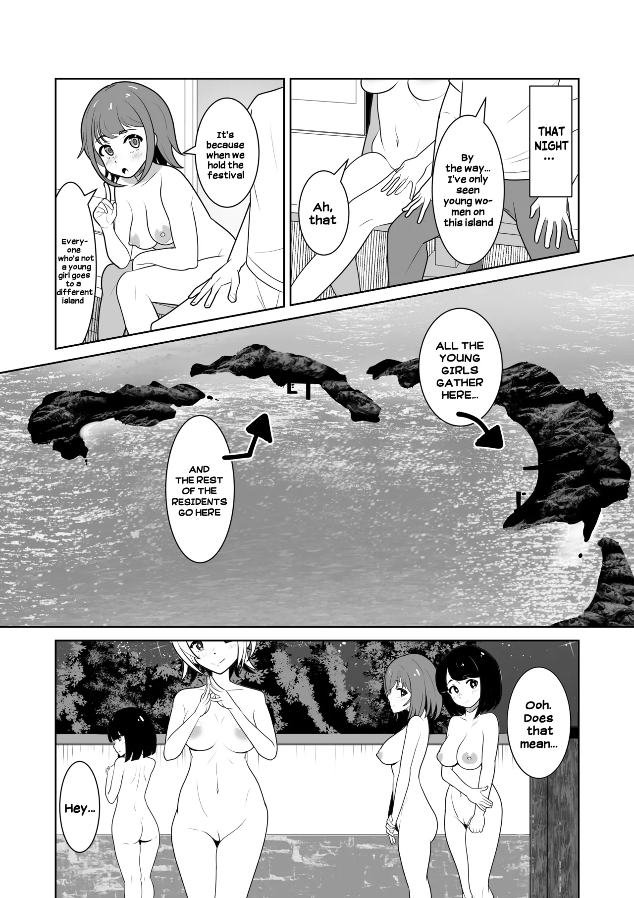 [Waiwai Seisaku]Onna no Ko ga Zenra de Kurasu Shima | The Island Where the Girls Are Always Naked[English] [Hikari no Kaze] Page 20