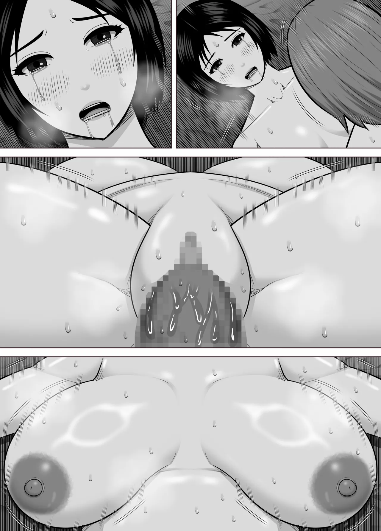 [Asstaro-san (Takasaki Jiro)]Takoyaki-ya no Oba-san (40-sai) ga Jourenkyaku no Danshi Gakusei ni Oppai (Tare-gimi) o Miseta Kekka Page 69
