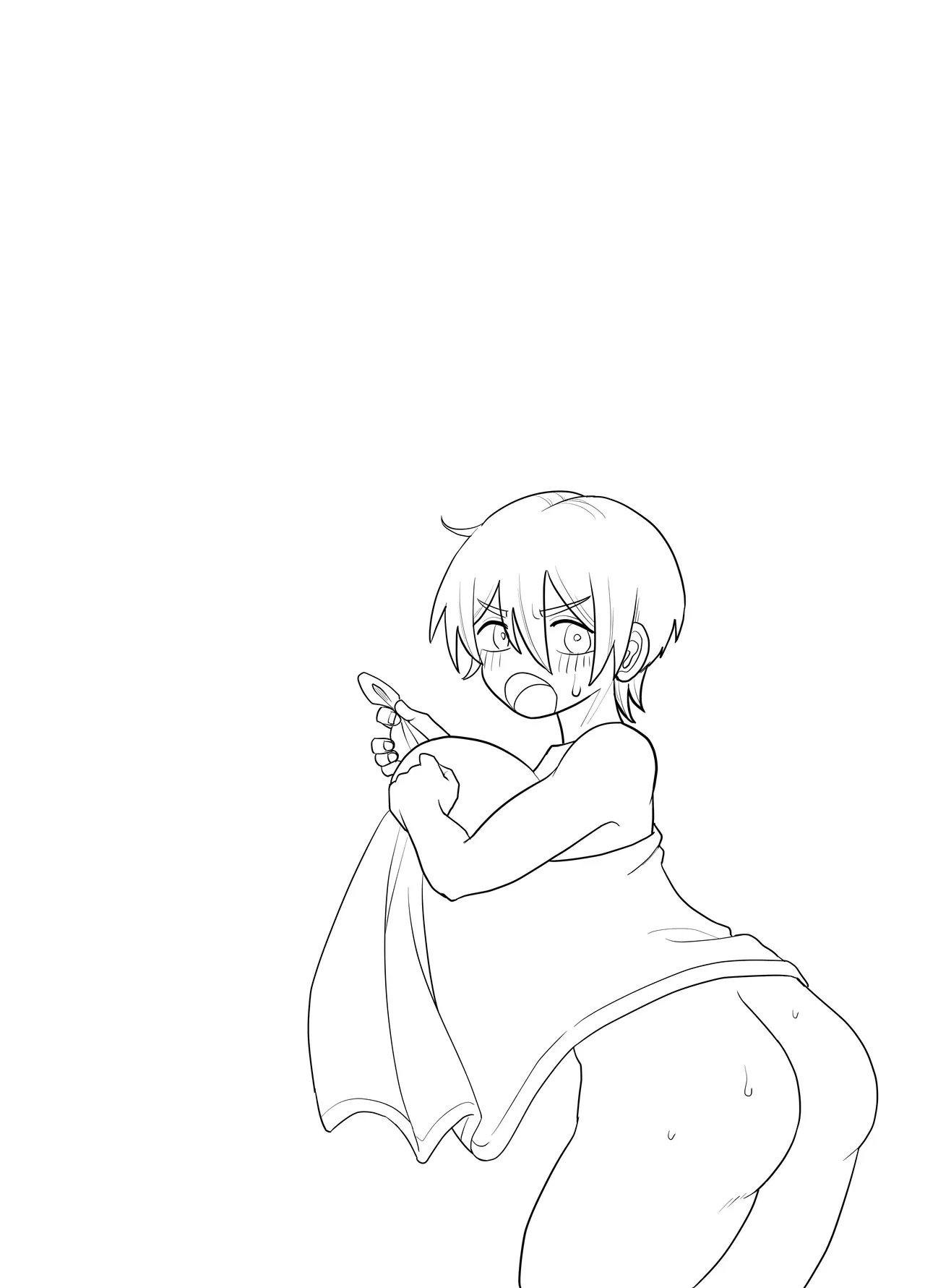 [Gouhou Rairaku]Bakunyuu Boyish Osananajimi to, Issen o Koeru Hanashi. Page 55