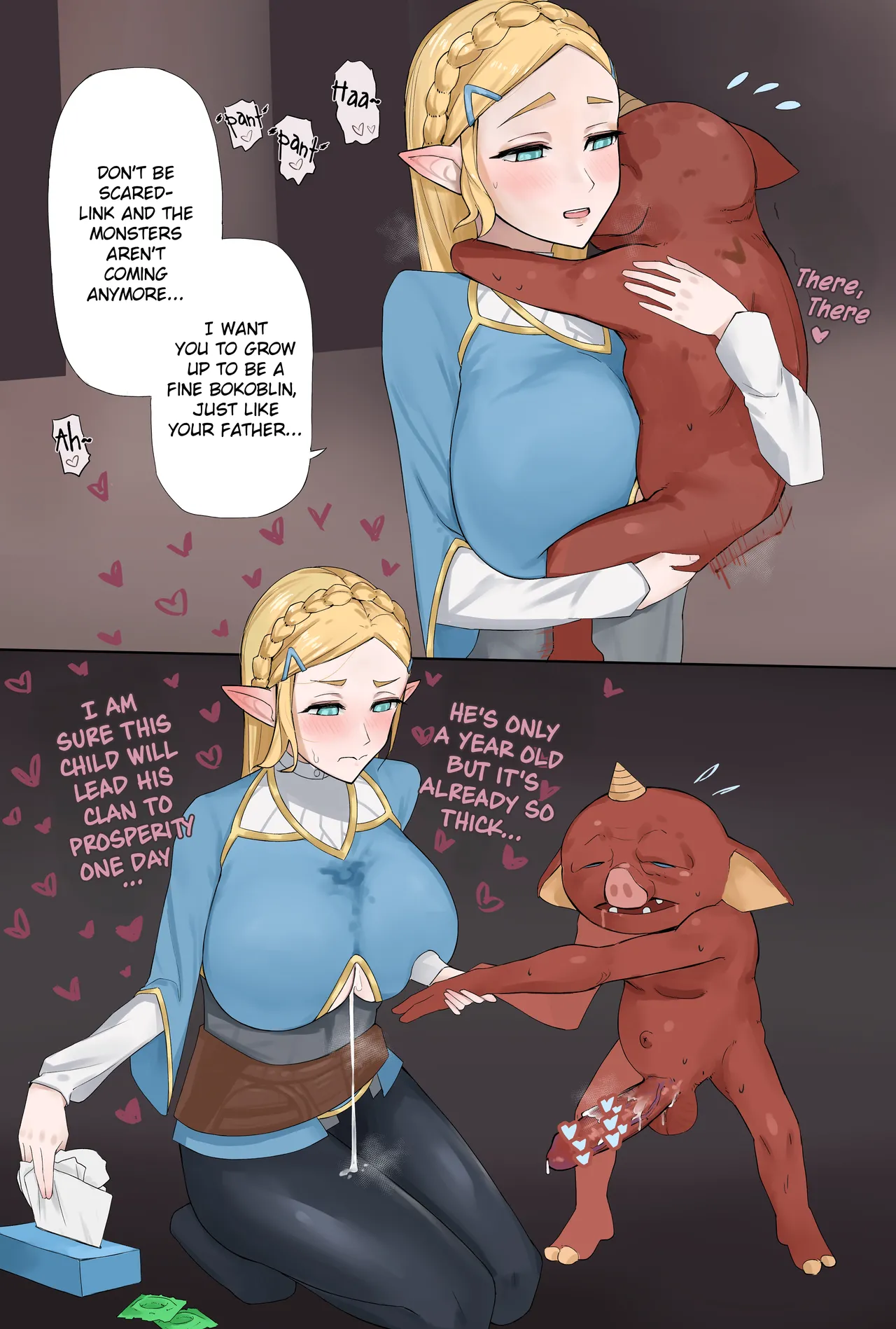 [kuragero]The Ruin and "Prosperity" of the Royal Bloodline｜Oushitsu Ketsumyaku no Hametsu to ''Hanei''(The Legend Of Zelda) [English] Page 16