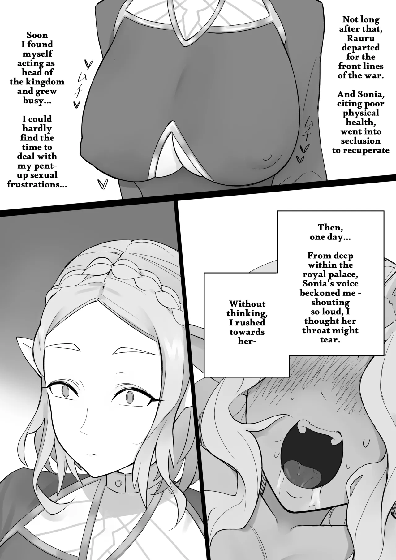 [kuragero]The Ruin and "Prosperity" of the Royal Bloodline｜Oushitsu Ketsumyaku no Hametsu to ''Hanei''(The Legend Of Zelda) [English] Page 5