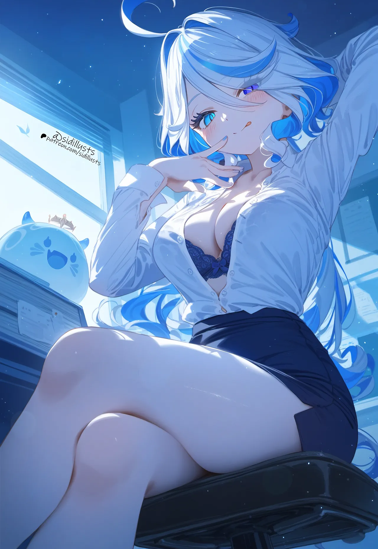 【个人收集杂图】genshin原神 Furina芙宁娜[AI Generated] Page 8