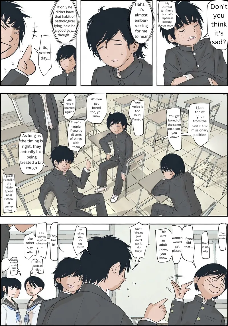 [Haruharudo]Kaneda wa nani mo Warukunai Vol.1[English] Page 12