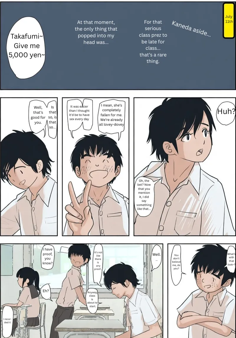 [Haruharudo]Kaneda wa nani mo Warukunai Vol.1[English] Page 25