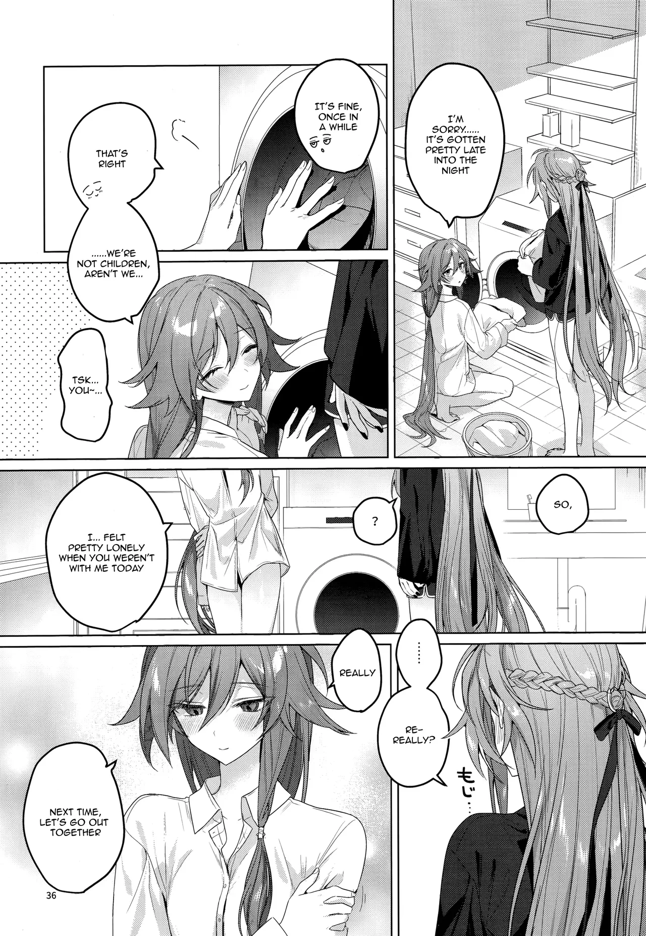 (C106) [Gunjou (Chi)]Kodomo ja Irarenai | I Can't Possibly Be A Child!(Honkai Impact 3rd) [English] [Dumpster Fire] Page 35