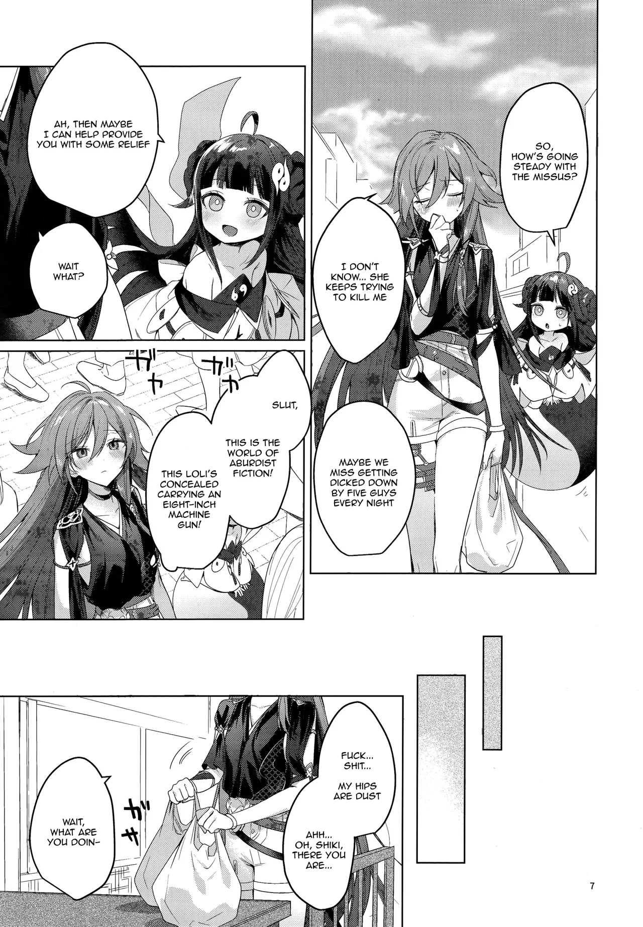 (C106) [Gunjou (Chi)]Kodomo ja Irarenai | I Can't Possibly Be A Child!(Honkai Impact 3rd) [English] [Dumpster Fire] Page 41