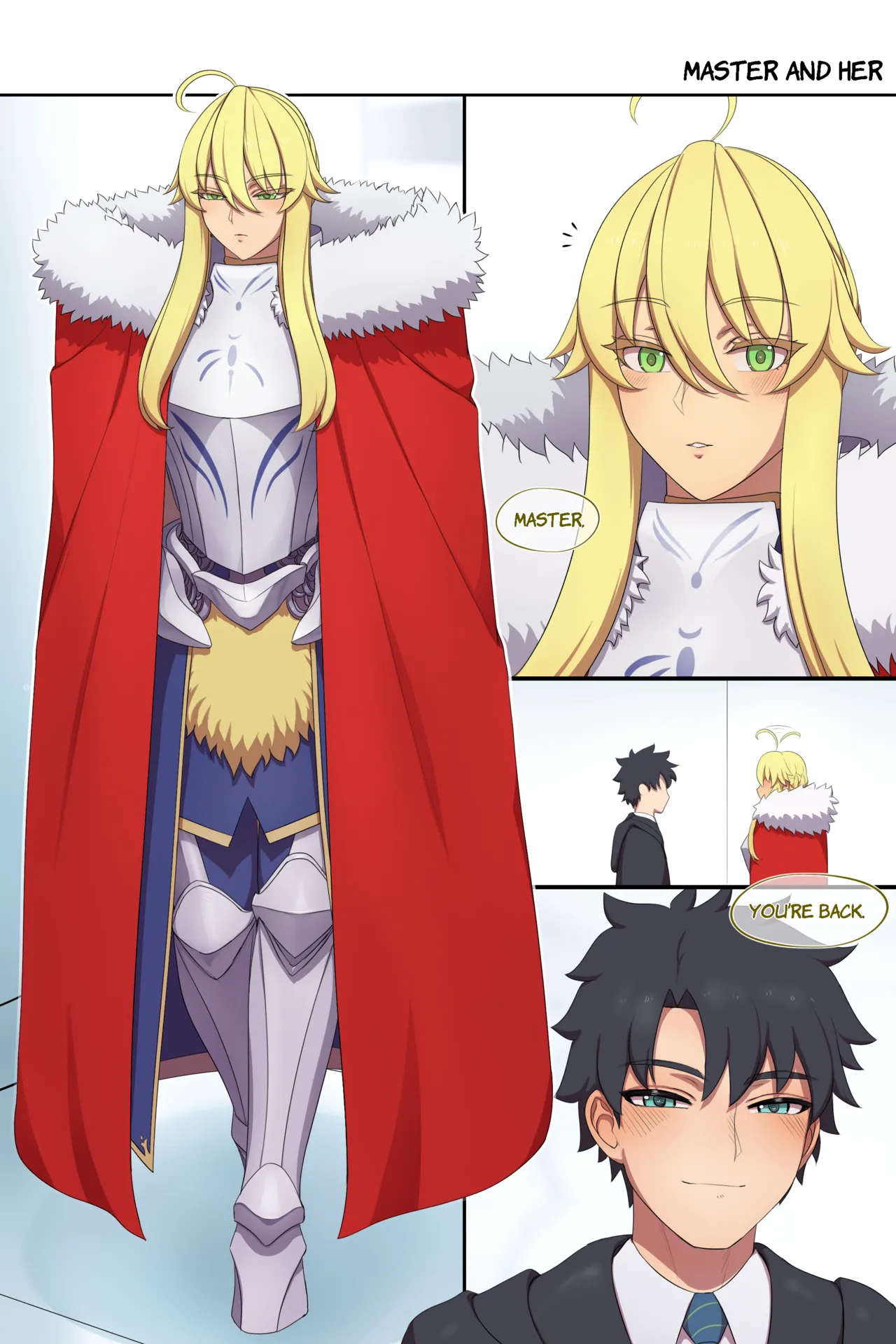 [lvl]Lancer Artoria Love 2 - Full Size(English Translated) Page 1