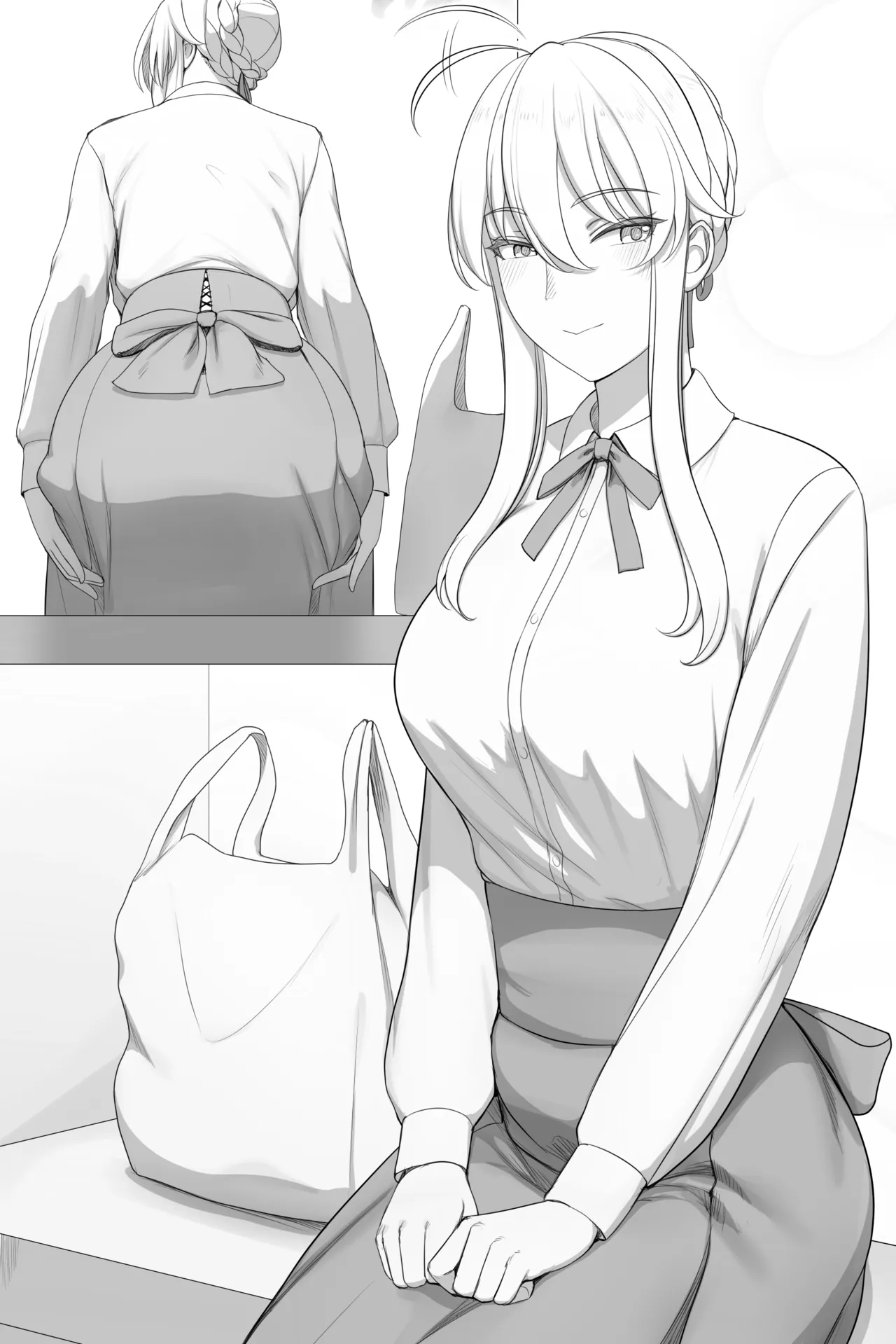 [lvl]With Artoria-nee Complete (Full Size Patreon) Fate Grand Order Page 1