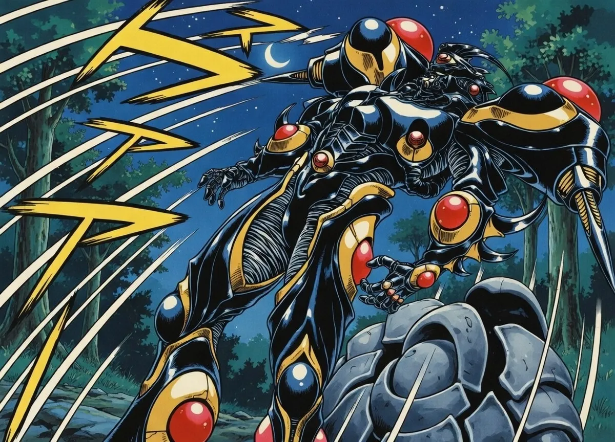 Guyver manga colored  AI Page 28