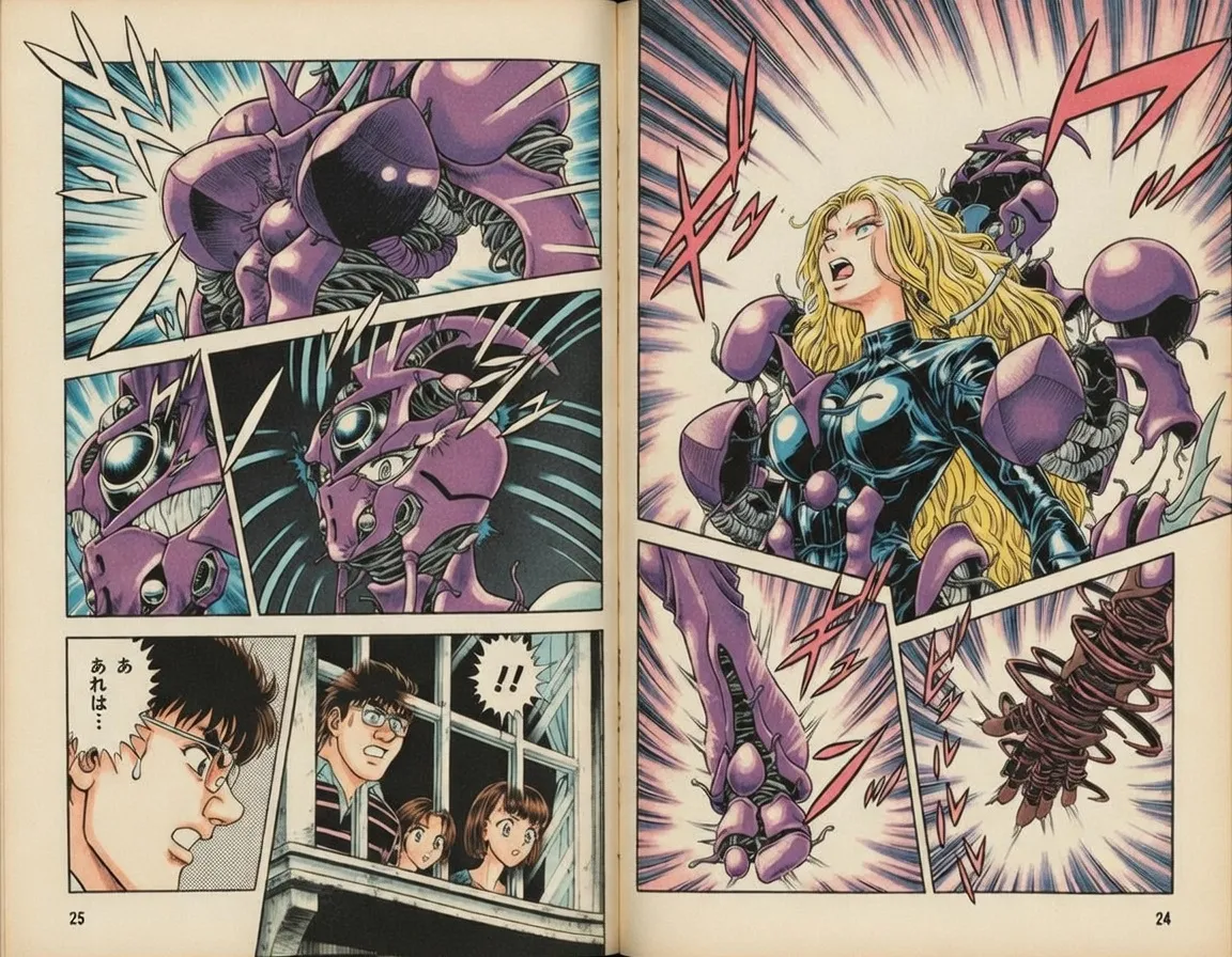 Guyver manga colored  AI Page 31