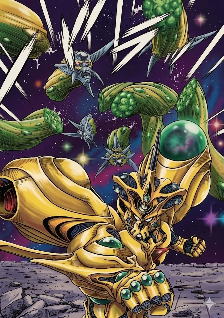 Guyver manga colored  AI Page 6