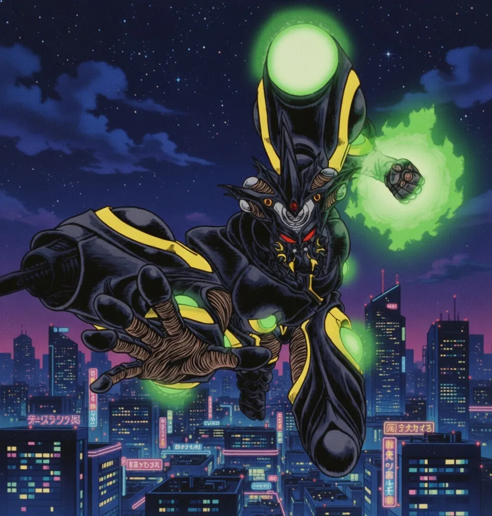 Guyver manga colored  AI Page 9