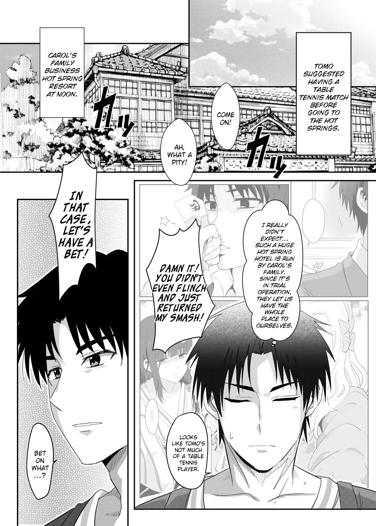 [Nikoushikou (Nekosaki Aoi)]Going On A Hot Spring Trip with Tomo's Friends!(Tomo-chan wa Onnanoko!) [English] [DL] Page 4